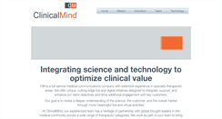 Desktop Screenshot of clinicalmind.com